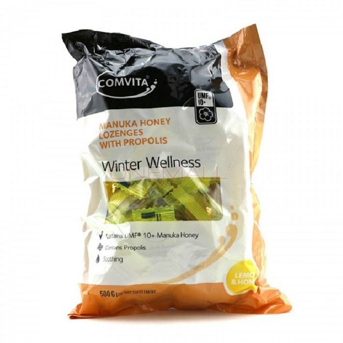 Comvita 康维他蜂蜜润喉糖500g 柠檬蜂蜜味