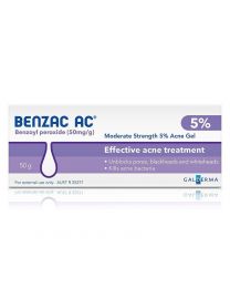 Benzac AC Gel 5% 50g 温和祛痘痘 黑头膏50克