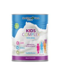 【新品上架】【1件装】【包邮】Healthy Care 儿童青少年配方 健脑成长奶粉香草味 600g