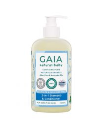 GAIA 天然有机婴幼儿洗发护发二合一 500ml