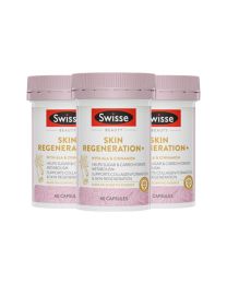 【三件装】【包邮】Swisse 金装口服硫辛酸焕肤抗糖丸 60粒