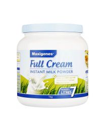 【三件装】【包邮】Maxigenes 美可卓蓝胖子 全脂高钙成人奶粉 1kg