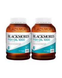 【3月特惠】【两件装】【包邮】Blackmores 原味鱼油 2瓶   