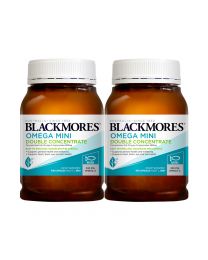 【包邮】【2件特惠】Blackmores 无腥鱼油小颗粒 Odourless Mini 400粒 × 2 