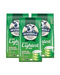 【包邮】【3件特惠】Devondale 德运 成人脱脂奶粉 1kg × 3   
