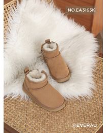 【包邮】【国内发】 EVERAU ugg EA3163K - Perrin 儿童雪地靴 下单前请联系客服备注尺码哦