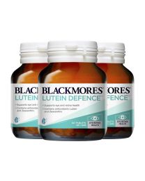 【限时特惠】【三件装】【包邮】Blackmores 叶黄素保护视力 60粒