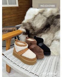 【包邮】【国内发】 EVERAU ugg EA3188 - Short Maphie 雪地靴 3色（35码-41码） 下单前请联系客服备注尺码哦