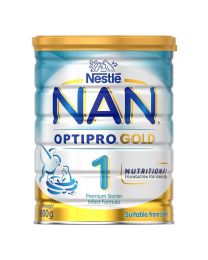 【包邮】Nestle NAN Pro Gold 雀巢能恩 金盾1段奶粉（0-6个月）800g  