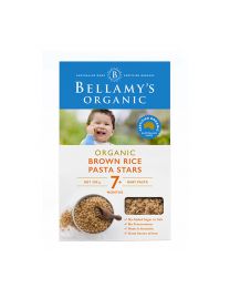 Bellamy's 贝拉米 婴幼儿辅食有机糙米星星意面（7个月以上）200g