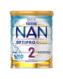 【包邮】Nestle NAN Pro Gold 雀巢能恩 金盾2段奶粉（6个月以上）800g  