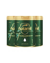 【限时特惠】【包邮】【三件装】Aptamil 爱他美 Essensis奇迹绿罐有机A2婴儿奶粉1段 900g