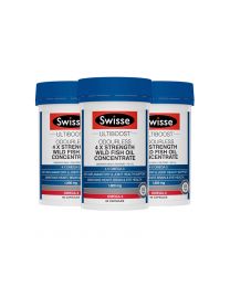 【限时特惠】【包邮】【三件装】swisse四倍鱼油 3件装