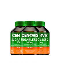 【限时特惠】【三件装】【包邮】CENOVIS 维生素C片 300粒