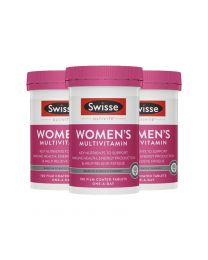 【限时特惠】【三件装】【包邮】Swisse 女性复合维生素 120粒