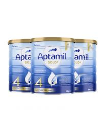 【双12特惠】【包邮】【三件装】Aptamil 爱他美 金装奶粉 4阶（新包装）