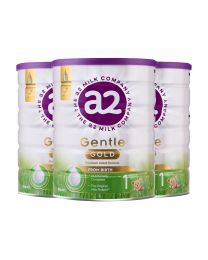 【包邮】【三件装】A2 Gentle Gold 呵护金装婴幼儿奶粉 1段 800g