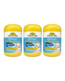 【三件装】【包邮】Nature's way儿童VD+钙软糖120粒  