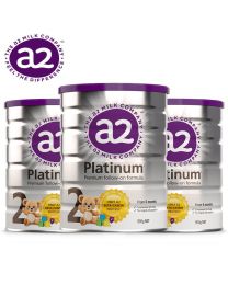 【818特惠】【包邮】【三件装】A2 Platinum 白金婴幼儿奶粉 2段 900g