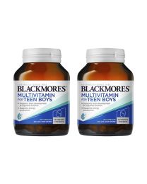 【两件装】【包邮】Blackmores 澳佳宝 复合营养片青少年男孩配方 60粒