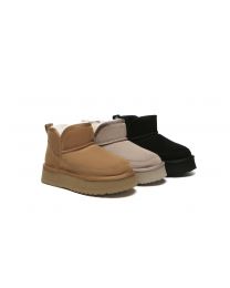 【包邮】EVERAU ugg EA3170 厚底雪地靴 经典款  3色 （35码-41码） 下单前请联系客服备注尺码哦
