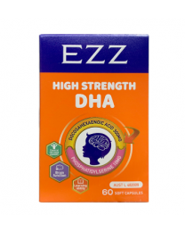 【包邮】【1件装】EZZ 高含量DHA 60粒  